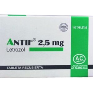 ANTIF 2,5mg (Venta con receta médica)