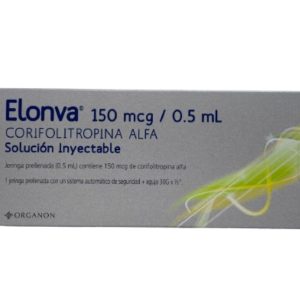ELONVA 150 mcg/0.5 ml (venta con receta médica)