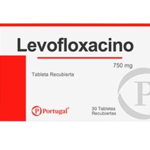 LEVOFLOXACINO 750mg (venta con receta médica)
