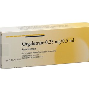 ORGALUTRAN 0,25mg/0,5ml (venta con receta médica)