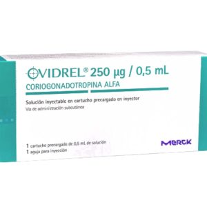OVIDREL 250µ/0,5mL (Venta con receta médica)