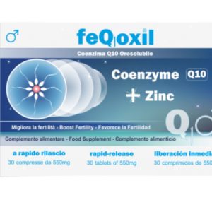 FEQOXIL UOMO Coenzima Q10 y Zinc (venta sin receta médica)